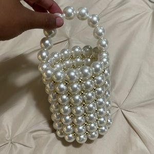 Pearl purse